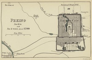 Pekin olduğu gibi ve olduğu gibi, yaklaşık 1290 by English School